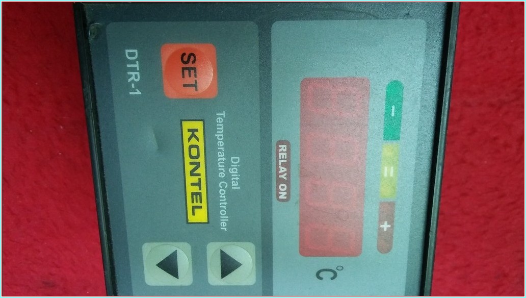KONTEL DTR-1 DİGİTAL TEMPERATURE CONTROLLER ISI KONTROL